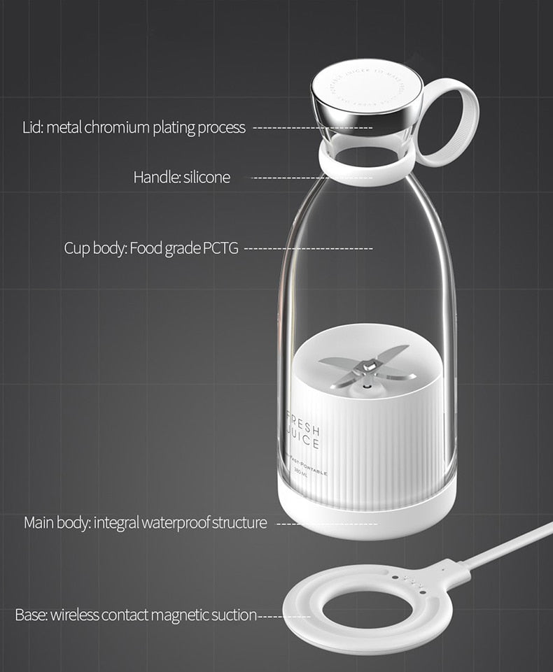 Portable Electric Blender Bottle