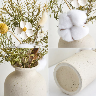 Simple Frosted Ceramic Vase