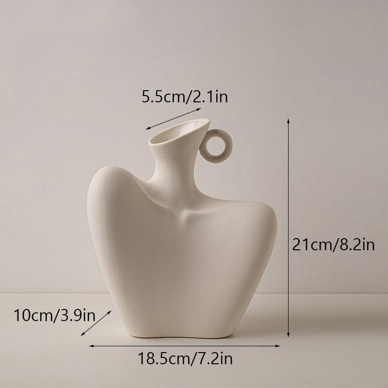 Woman Body Flower Vase